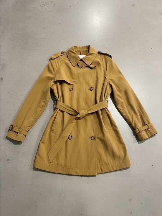 Zara Jackets & Blazers - Zara Women's Mustard Trench Coat with Belted Waist. Ladies lg. Excellent cond.